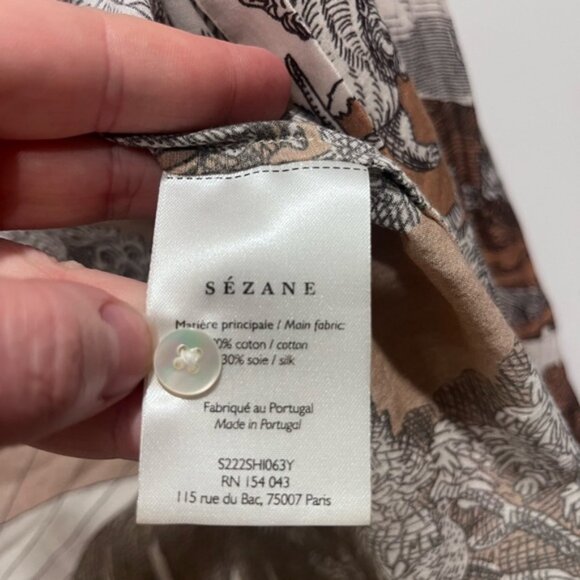 Sezane x inoui shirt - Picture 3 of 3